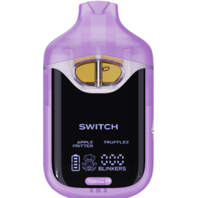 Boutiq Switch V4 | Apple Fritter x Trufflez – Best Disposable Vape Pen with Live Diamonds